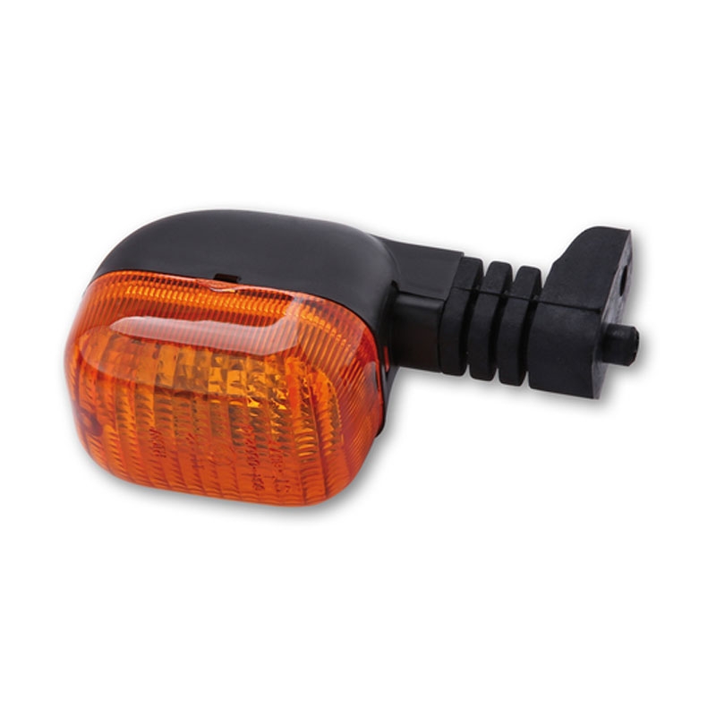 Motorradblinker Highsider Smart Duc Style II schwarz-orange