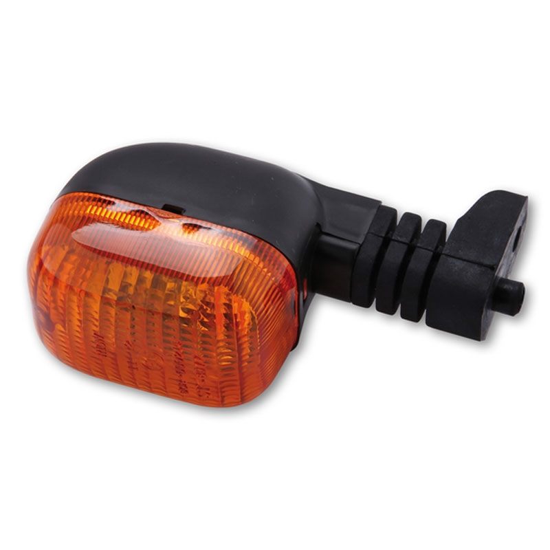 Motorradblinker Highsider Smart Duc Style II schwarz-orange
