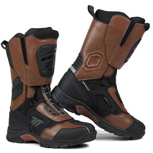 Seventy Degrees SD-BA6 Stelvio High Motorradstiefel Braun