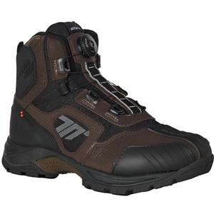 Motorradstiefel SEVENTY DEGREES SD-BA7 Stelvio Low schwarz-braun
