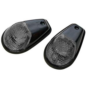 Motorradblinker Highsider Smart 12V/21W schwarz-smoke