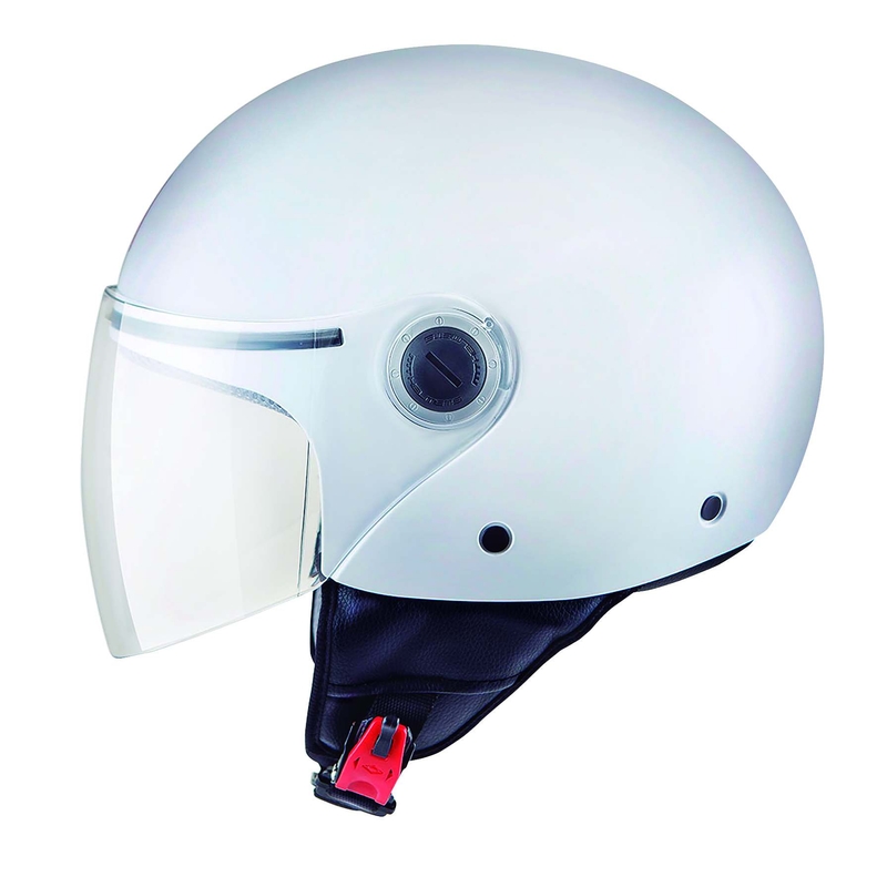 Motorradhelm offen MT Street weiß - II. Qualität