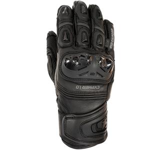 Oxford Cypher 1.0 kurze Motorradhandschuhe schwarz