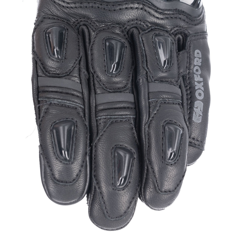 Oxford Cypher 1.0 kurze Motorradhandschuhe schwarz