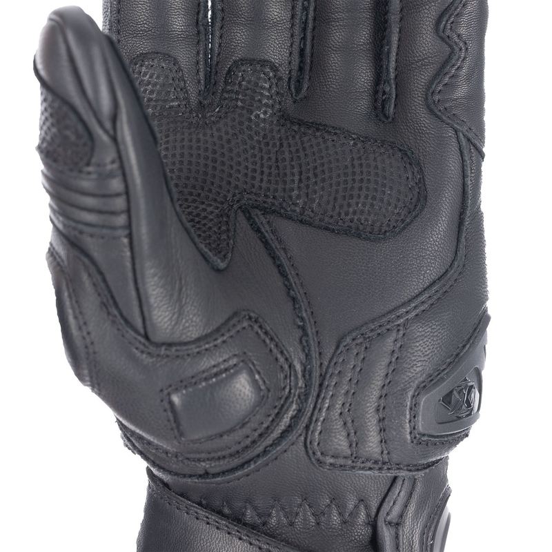 Oxford Cypher 1.0 kurze Motorradhandschuhe schwarz