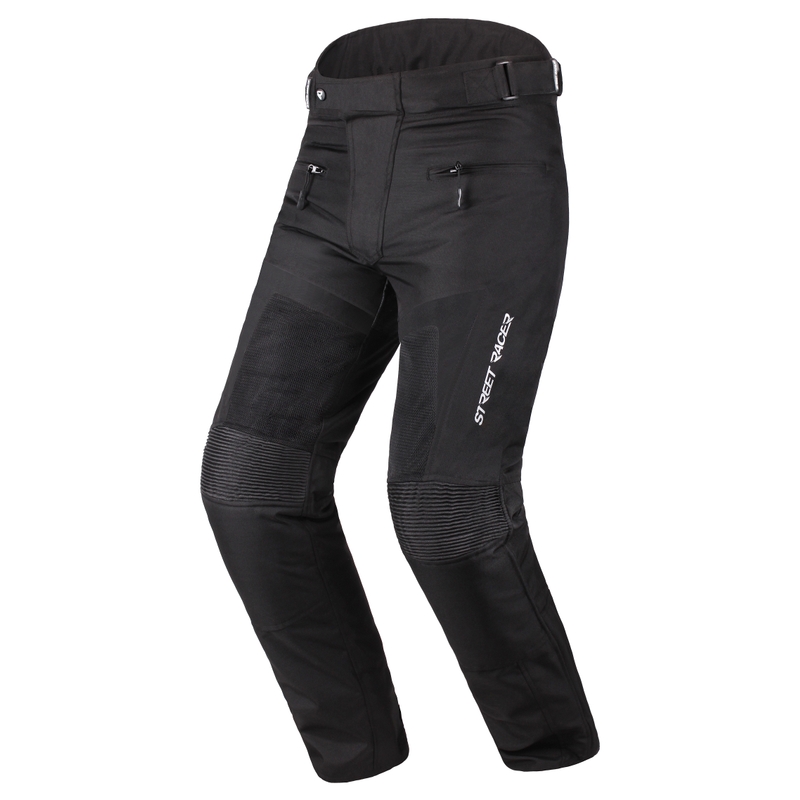 Street Racer Elite Schwarz Motorradhosen Ausverkauf