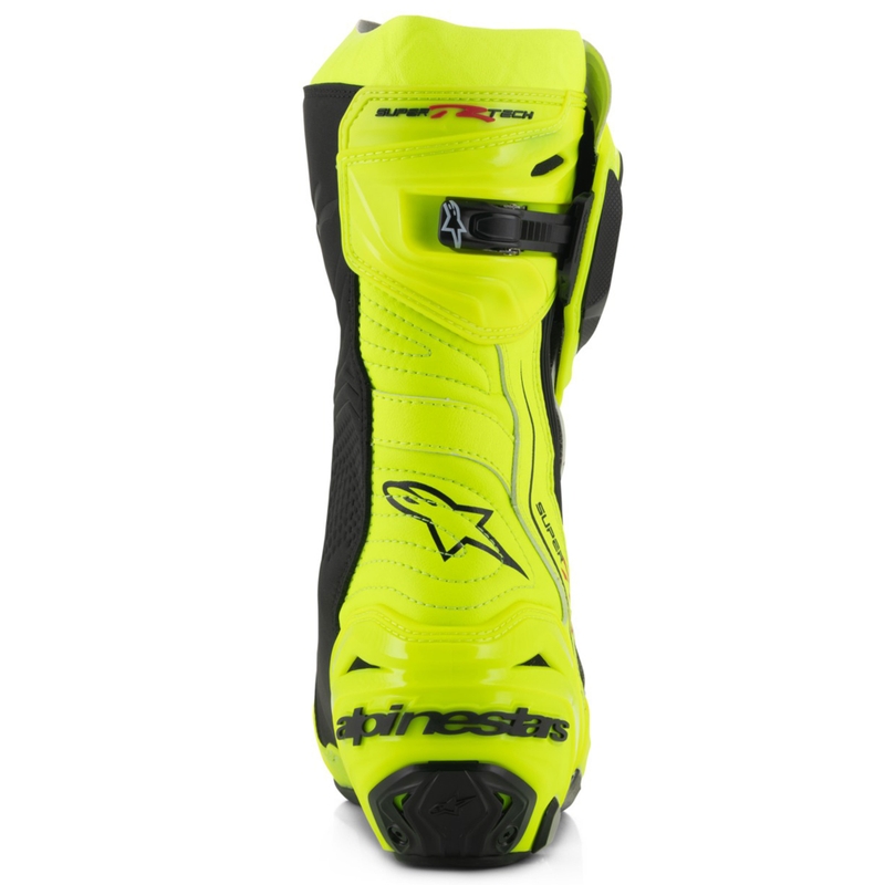 Alpinestars Supertech R Motorradstiefel neongelb-schwarz