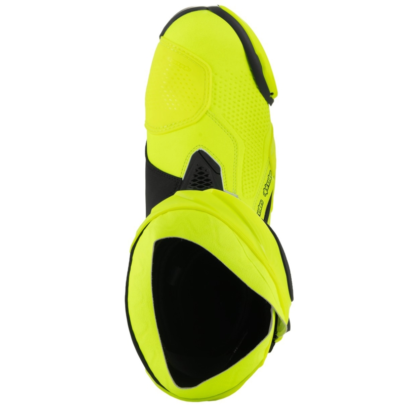 Alpinestars Supertech R Motorradstiefel neongelb-schwarz