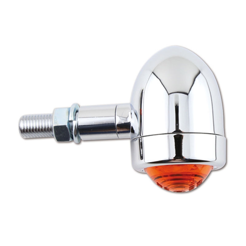 Motorradblinker Highsider Smart Old School Typ 1 chrom