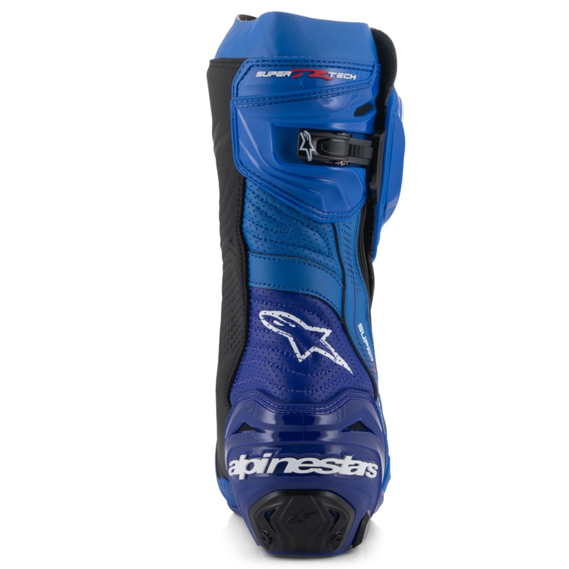 Alpinestars Supertech R Vented Motorradstiefel blau-schwarz