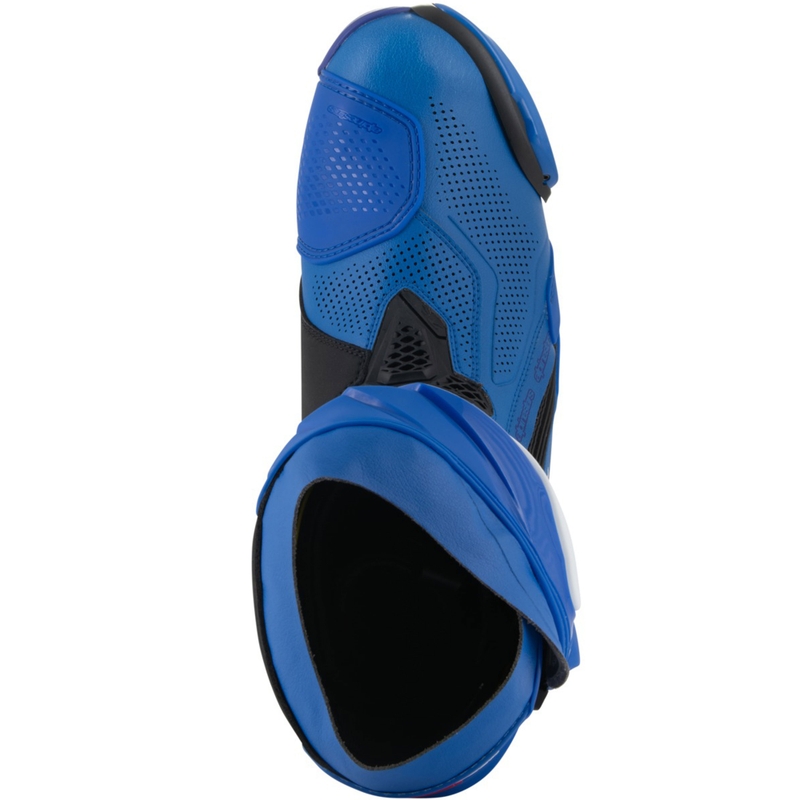 Alpinestars Supertech R Vented Motorradstiefel blau-schwarz