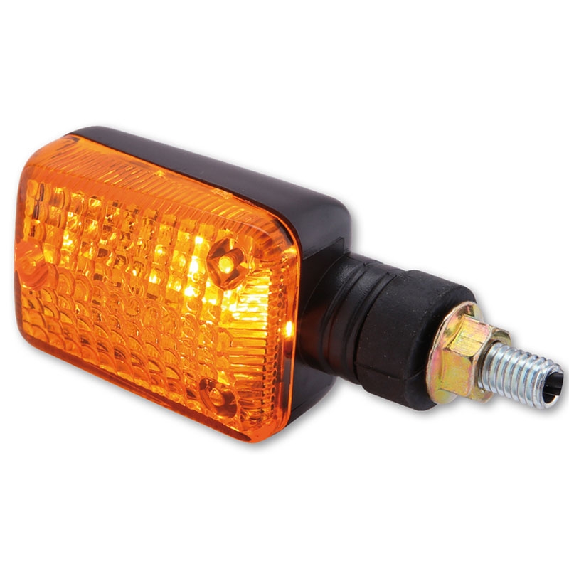 Motorradblinker Highsider Smart Mini kurz schwarz