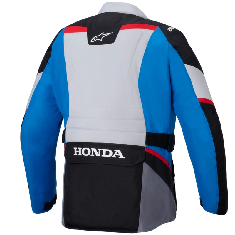 Alpinestars ST-1 Wasserdichte Motorradjacke Honda Kollektion grau-blau-schwarz-rot