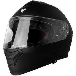 Klappbarer Motorradhelm Street Racer Fury mattschwarz - II. Qualität