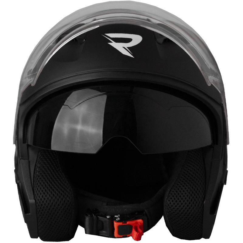 Offener Motorradhelm Street Racer Sonic Mattschwarz - II. Qualität
