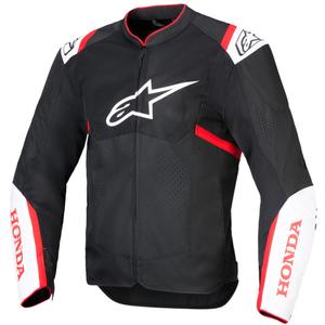Motorradjacke Alpinestars T-SPS Air V2 Honda Collection Schwarz-Weiß-Rot