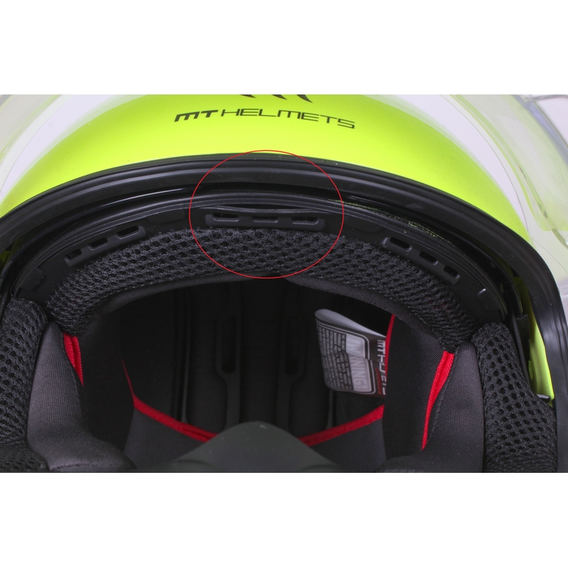 MT Thunder 3 SV fluo gelb Integral Motorradhelm - Klasse II