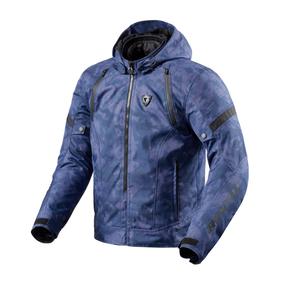 Motorradjacke Revit Flare 3 H2O camoblau
