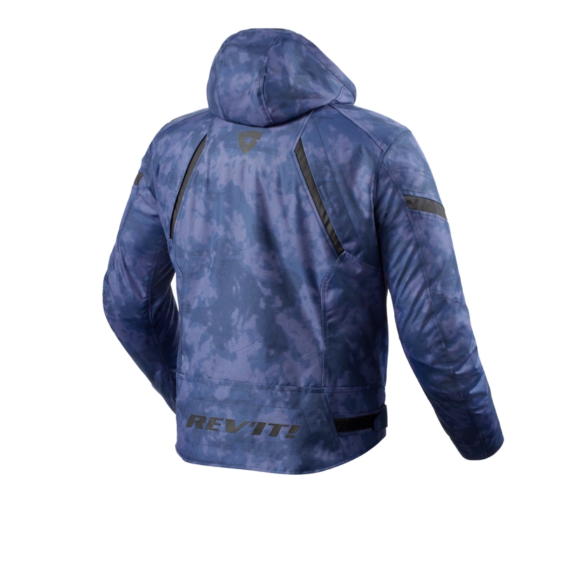 Motorradjacke Revit Flare 3 H2O camoblau