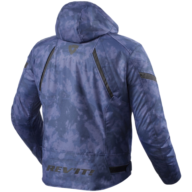 Motorradjacke Revit Flare 3 H2O camoblau