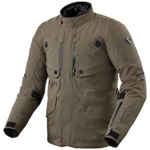 Revit Trench 2 GTX Motorradjacke grün