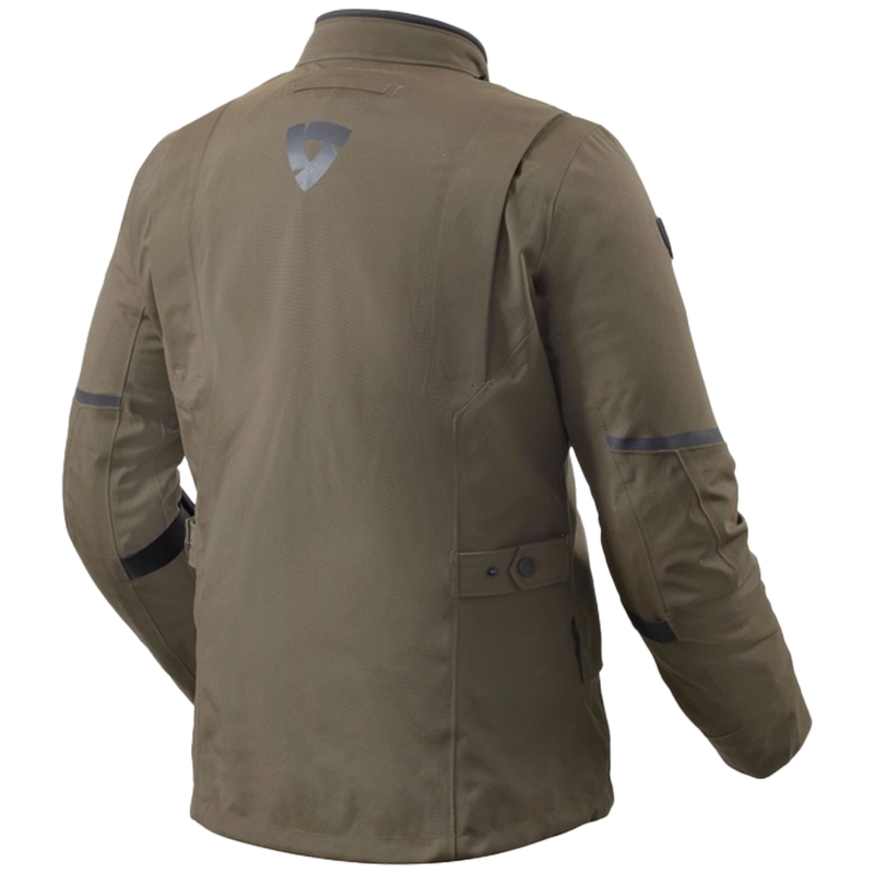Revit Trench 2 GTX Motorradjacke grün
