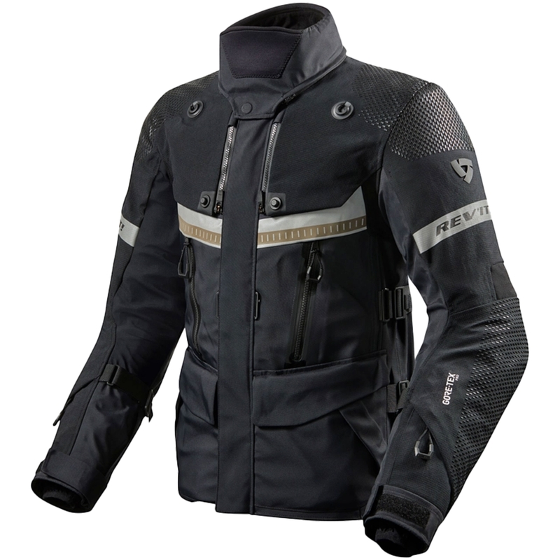 Revit Dominator 3 GTX Motorradjacke schwarz