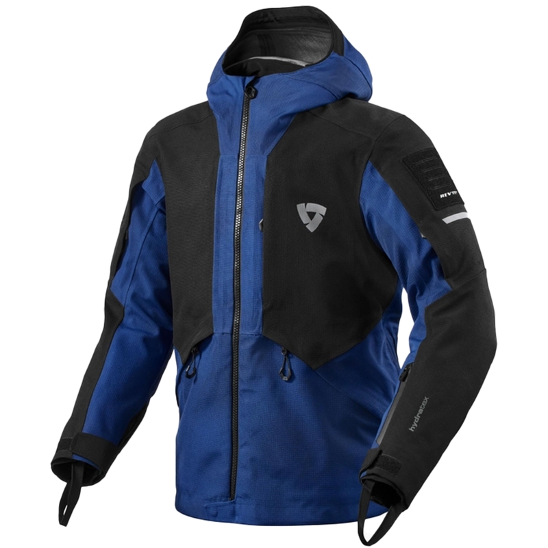 Motorradjacke Revit Tectonic H2O schwarz-blau