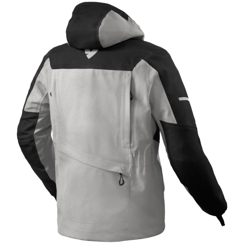 Revit Tectonic H2O Motorradjacke schwarz-grau