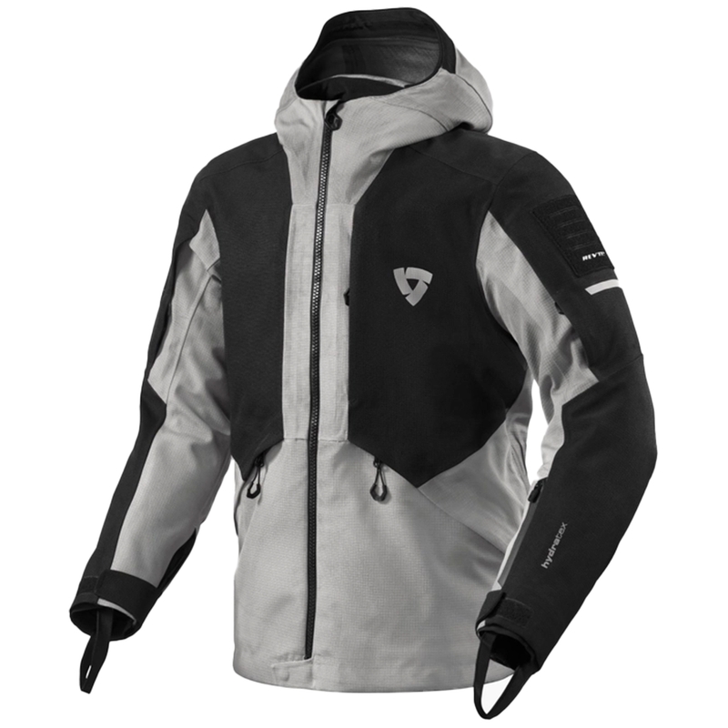 Revit Tectonic H2O Motorradjacke schwarz-grau
