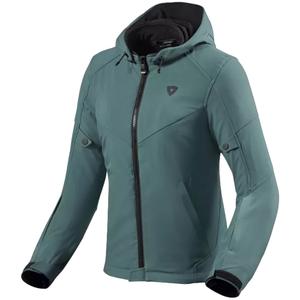Revit Afterburn H2O Damen Motorradjacke Dunkelgrün