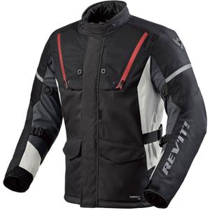 Revit Horizon 3 H2O Motorradjacke schwarz und rot