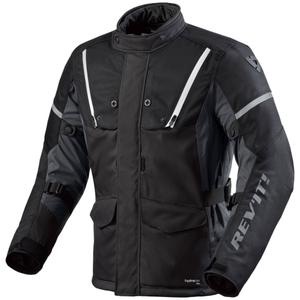 Revit Horizon 3 H2O schwarz-weiße Motorradjacke