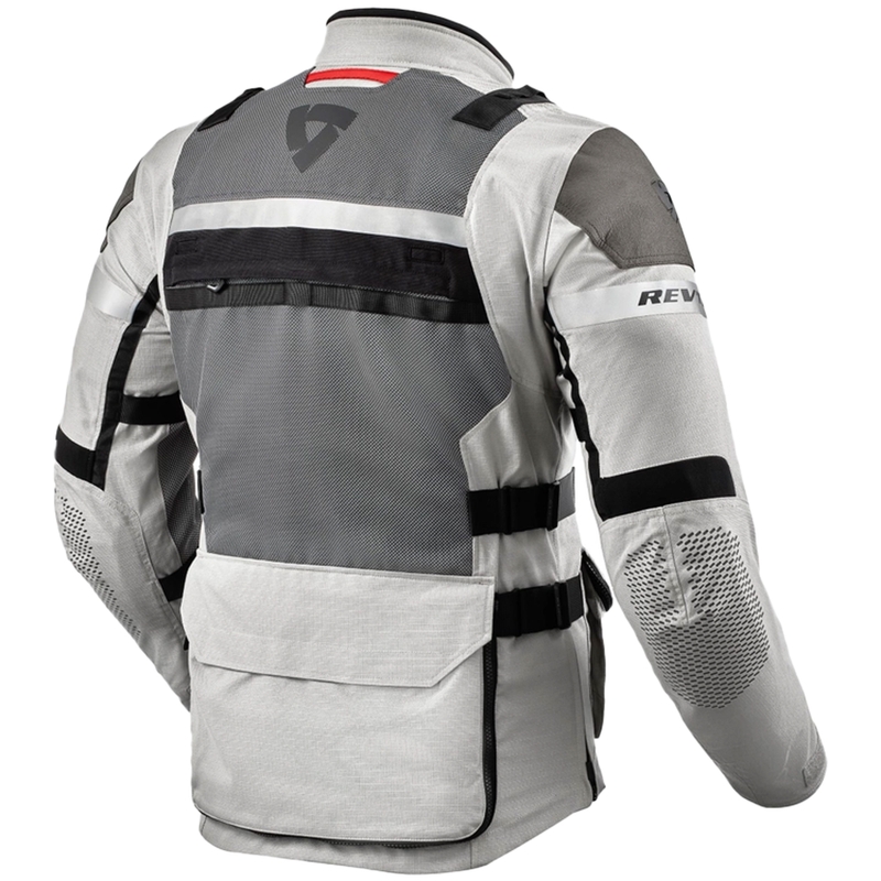 Revit Cayenne 2 Motorradjacke silber