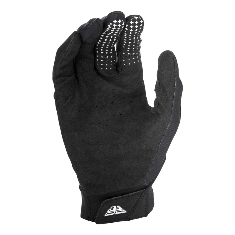 Motocross Handschuhe FLY Racing PRO LITE 2019 - USA schwarz und weiß Ausverkauf
