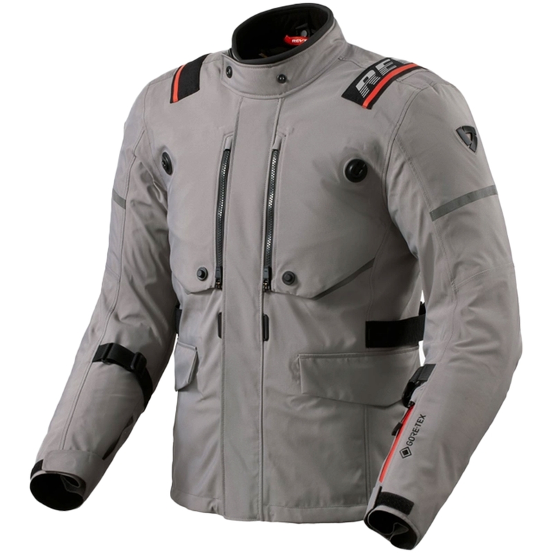Revit Vertical GTX Motorradjacke dunkelgrau