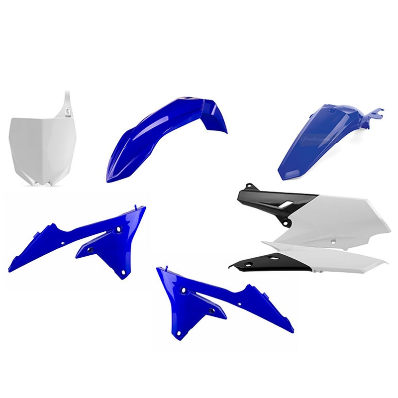 Satz Kunststoffteile POLISPORT OEM Color für YAMAHA YZ 250 F 2014-2018