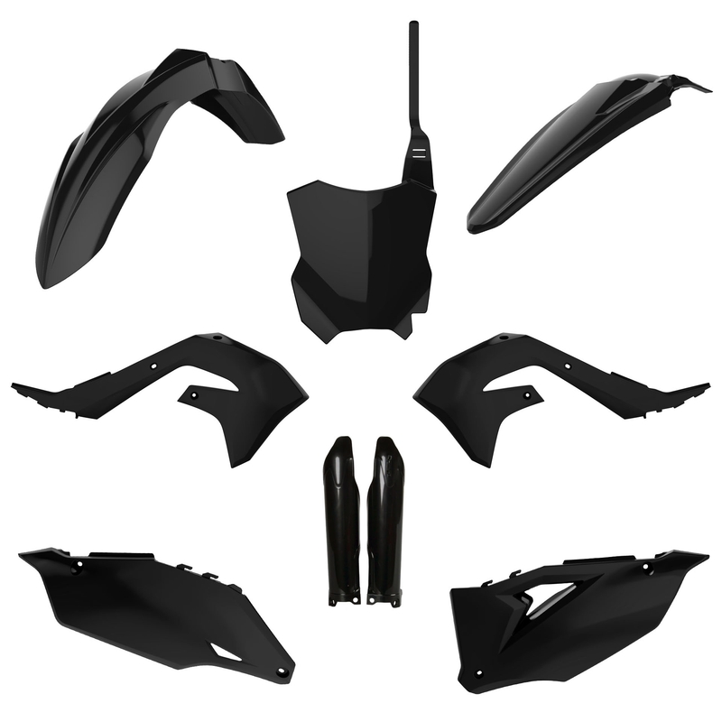 Satz Kunststoffteile POLISPORT schwarz