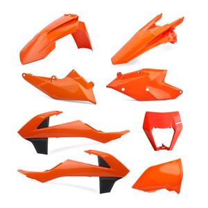 Satz Kunststoffteile POLISPORT 91584 Enduro orange