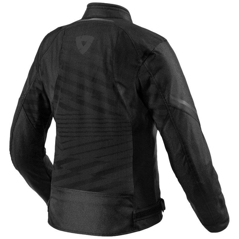 Revit Torque H2O Damen Motorradjacke Schwarz