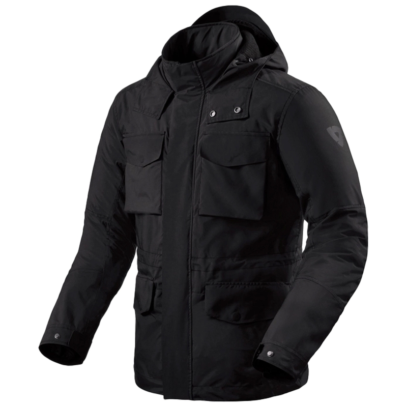 Motorradjacke Revit Triomphe 2 H2O schwarz