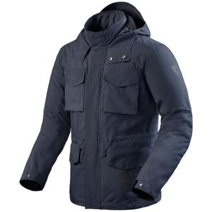 Revit Triomphe 2 H2O Motorradjacke dunkelblau