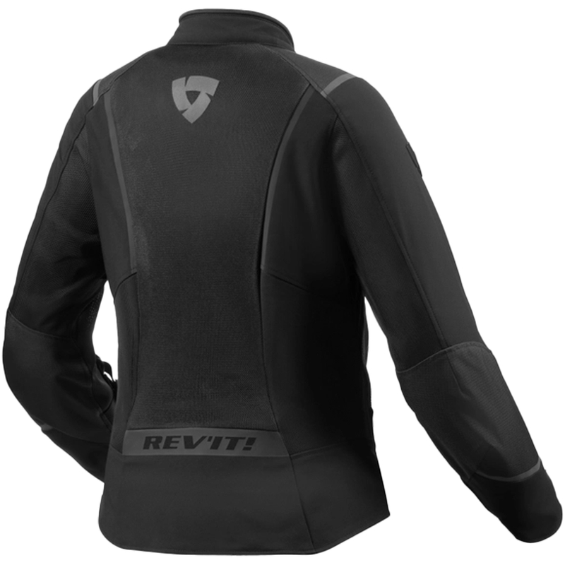 Revit Airwave 4 Damen Motorradjacke Schwarz