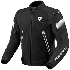 Revit Control Air H2O Motorradjacke schwarz/weiß