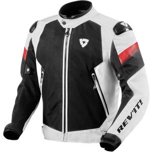Revit Control Air H2O Motorradjacke schwarz/weiß