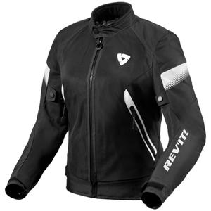 Revit Control Air H2O Motorradjacke für Frauen in Schwarz und Weiß