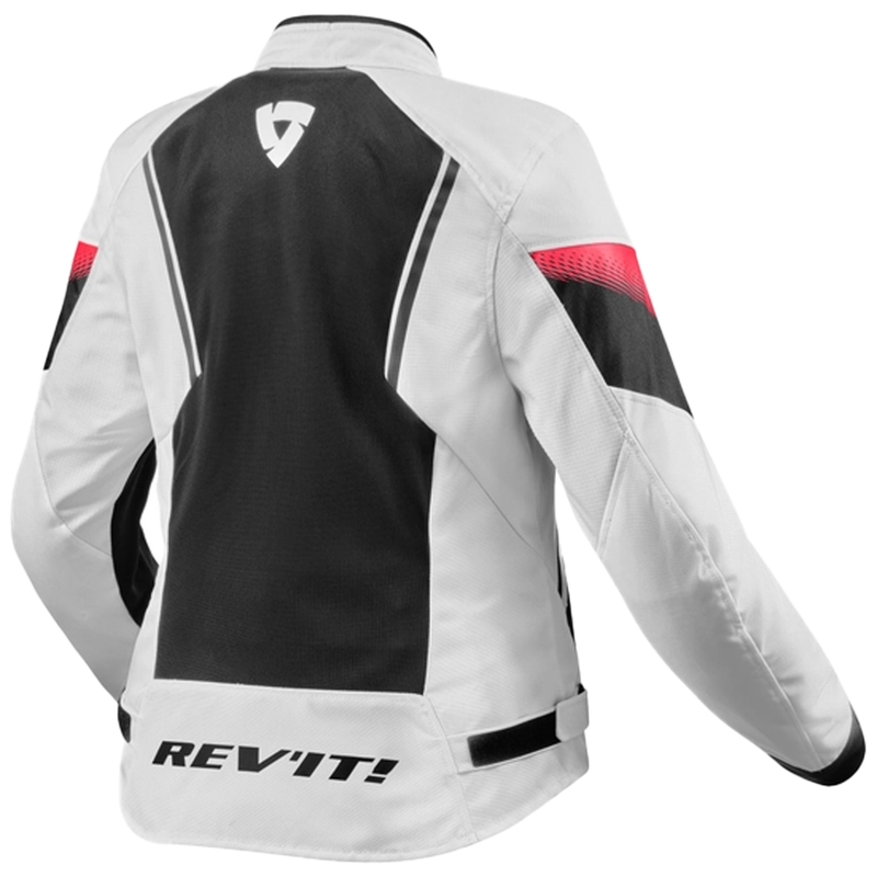 Revit Control Air H2O Motorradjacke für Frauen Schwarz und Weiß