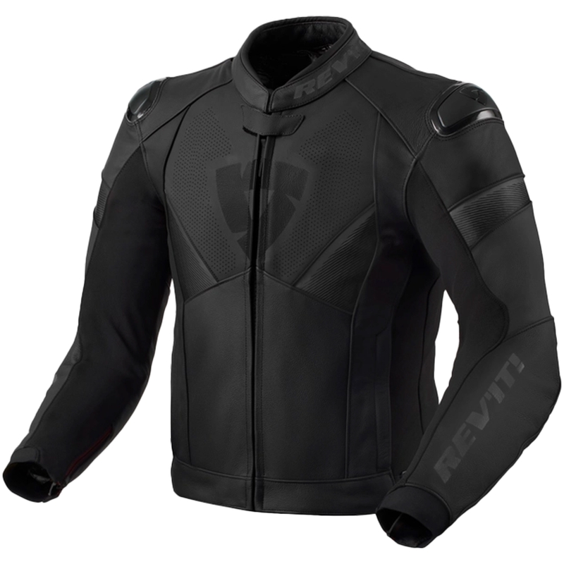 Revit Argon 2 Leder-Motorradjacke schwarz-anthrazit