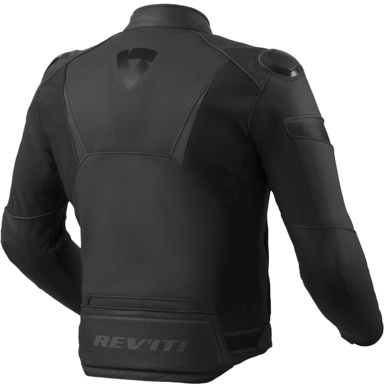 Revit Argon 2 Leder-Motorradjacke schwarz-anthrazit