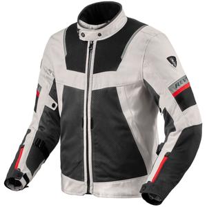 Motorradjacke Revit Tornado 4 H2O schwarz-silber